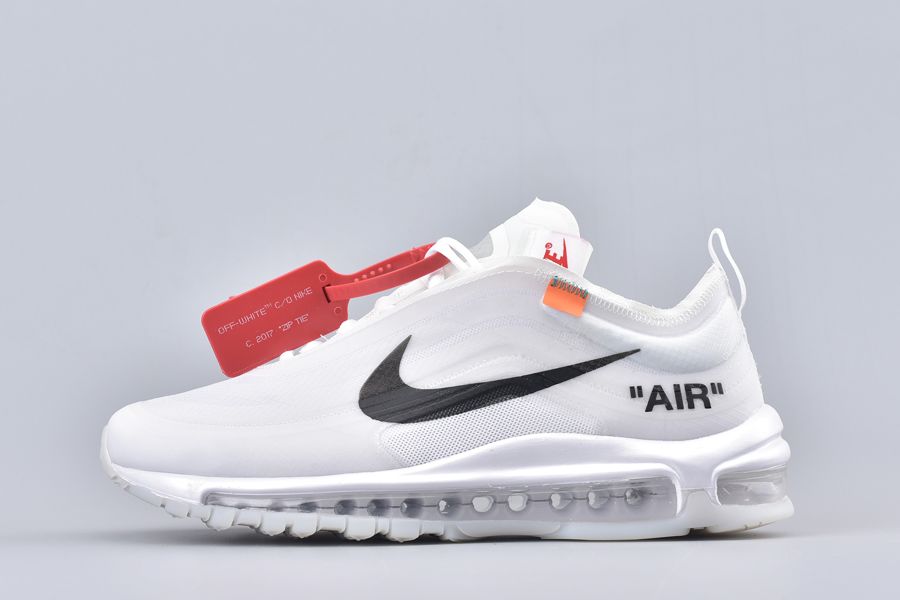 2017 Off-White x Nike Air Max 97 Ghosting Pack The 10 In White For Sale