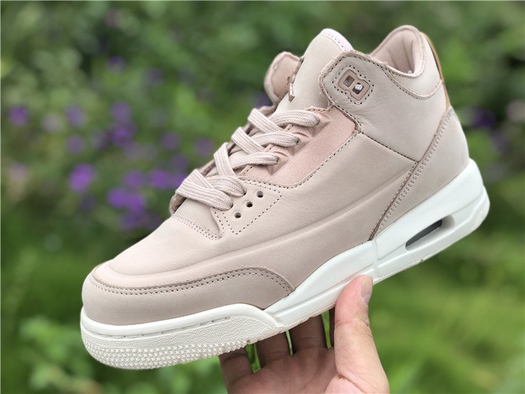 Air Jordan 3 WMNS Particle Beige Metallic Red Bronze-Sail -8
