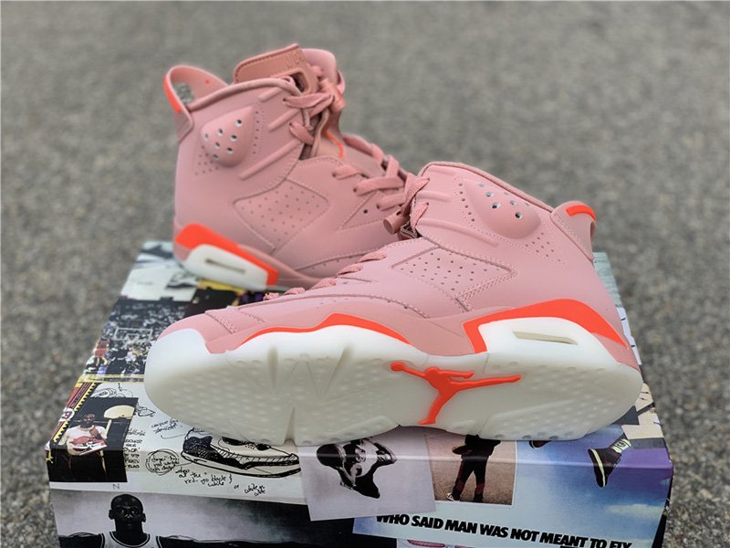 aleali may x air jordan 6 millennial pink