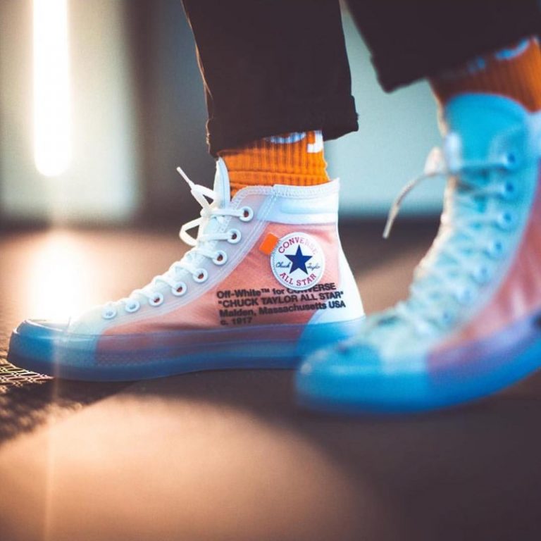 2018 Off-White x Converse Chuck Taylor All-Star 70 Clear-White
