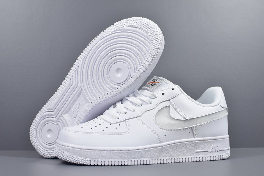 Nike Air Force 1 ’07 QS Velcro White “Swoosh Pack” All-Star - FavSole.com