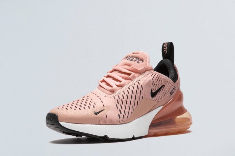 Nike Air Max 270 Coral Stardustblack Summit White In Womens Size
