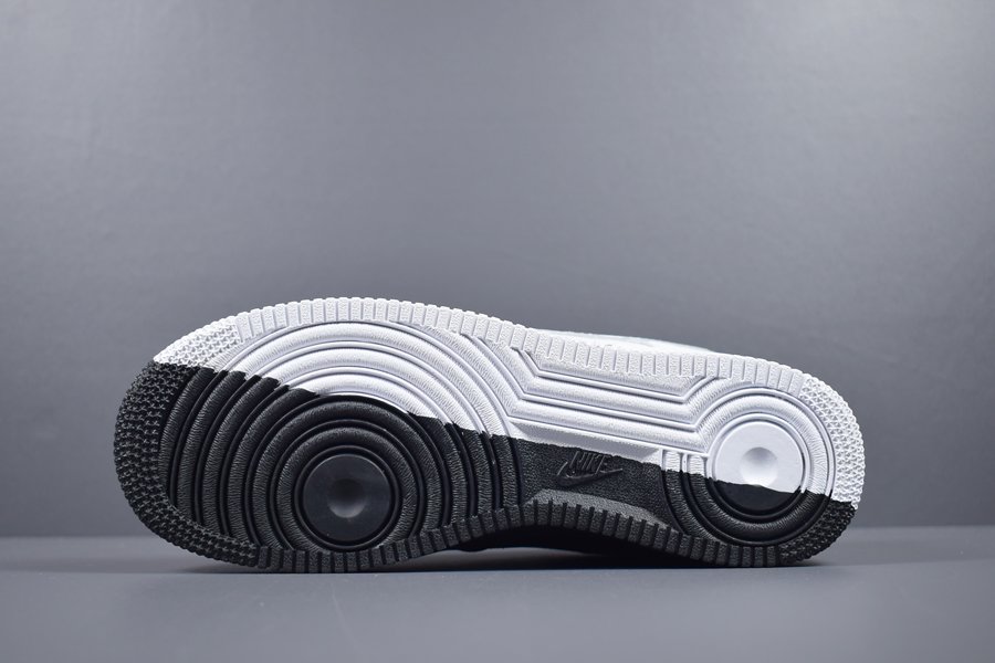 nike air force 1 split black and white