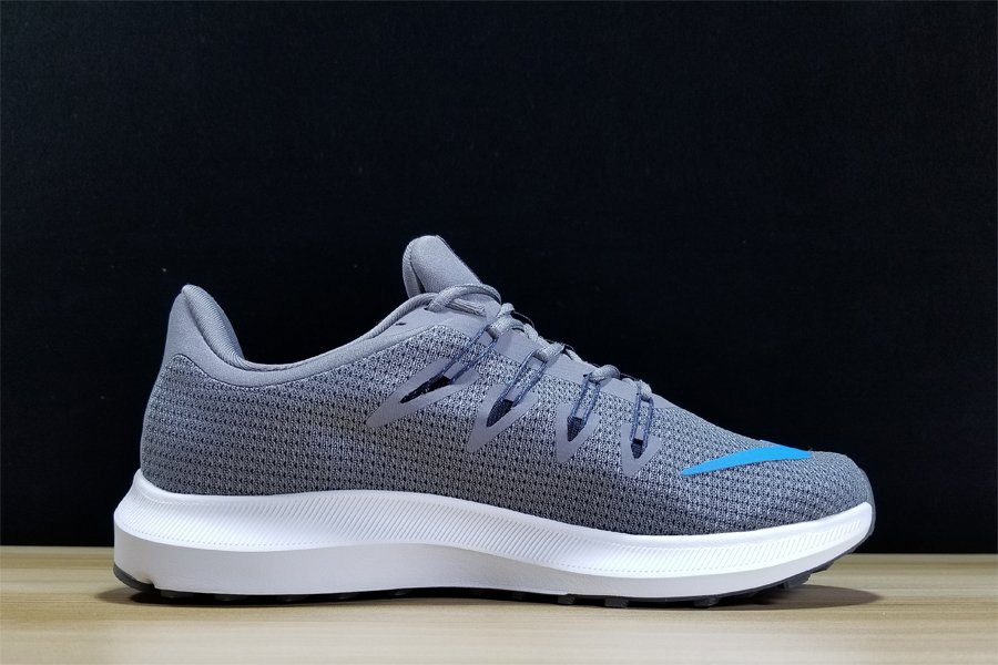 Nike Men’s Quest Grey Blue Running Shoes - FavSole.com