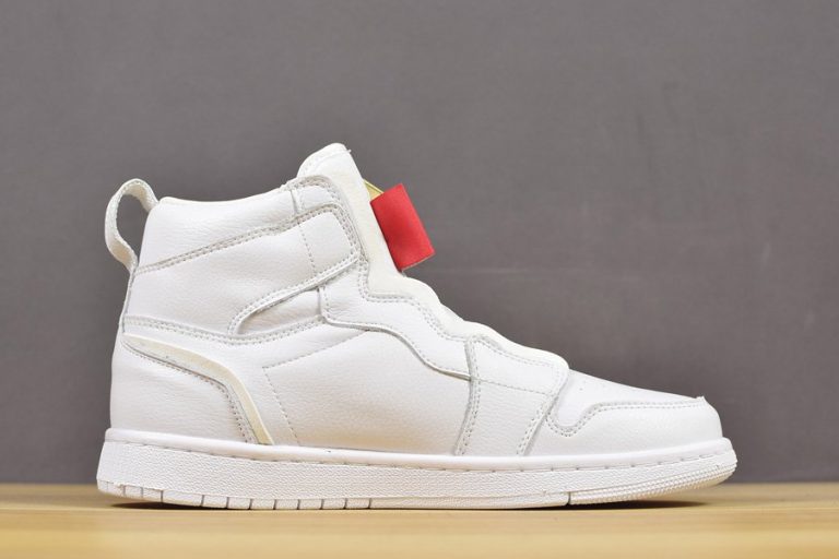 jordan 1 retro high zip white university red