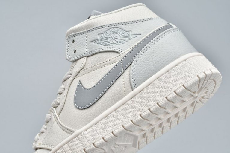 jordan 1 mid bone grey
