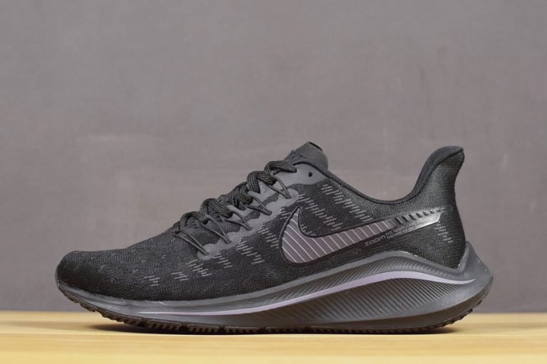 Nike Air Zoom Vomero 14 All Black Running Shoes - FavSole.com