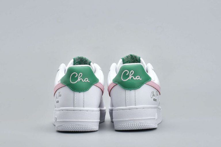 Green Tea Bar Cha Cha Matcha x Nike Air Force 1 Low Custom Womens