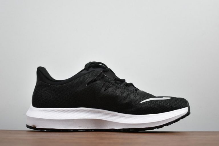Nike Quest Lightweight Black White Running Training Shoes - FavSole.com