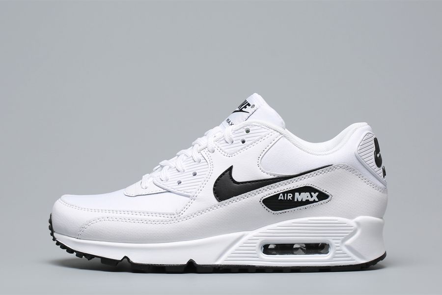 Nike Air Max 90 Casual Shoes White Black - FavSole.com