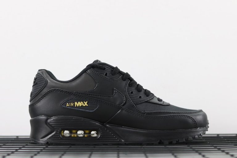 air max 90 gold and black