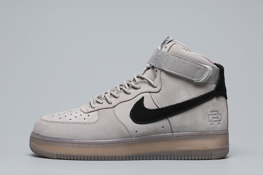 New Reigning Champ x Nike Air Force 1 High Grey - FavSole.com