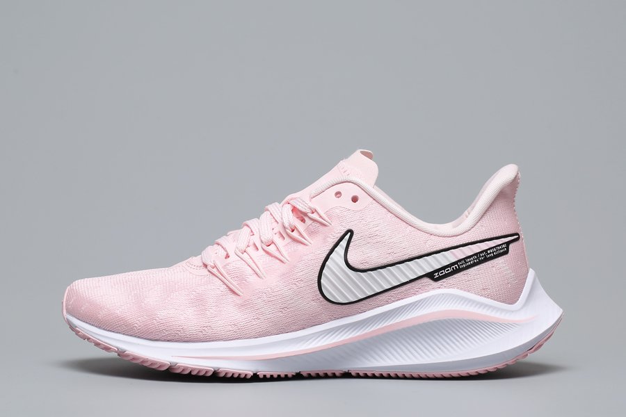 Nike Womens Air Zoom Vomero 14 Pink White Running Shoes - FavSole.com