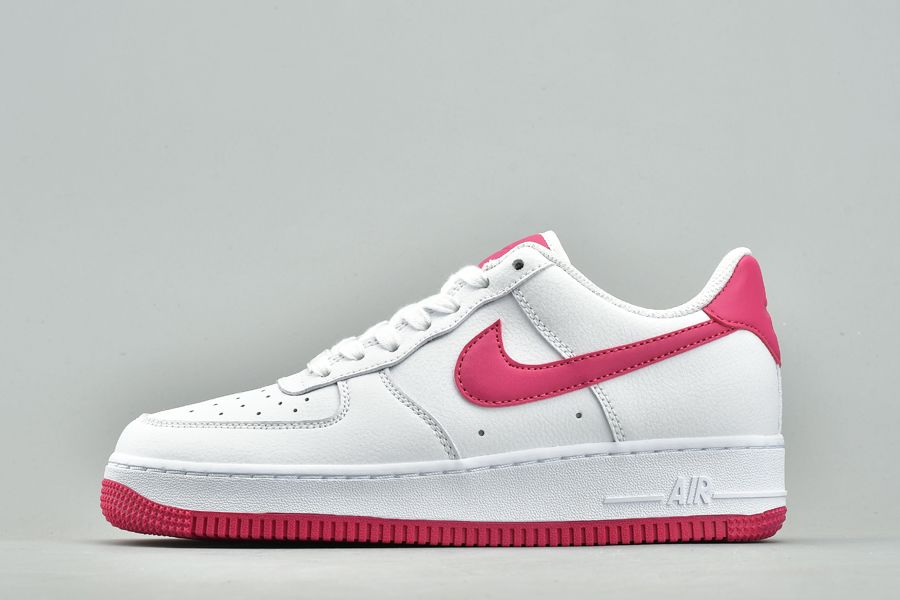 New Nike Air Force 1 07 W White Rose Red For Sale
