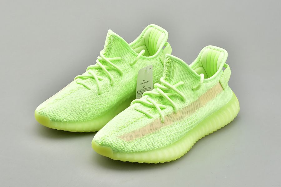 New adidas Yeezy Boost 350 V2 Green “GID” Glow in the Dark - FavSole.com