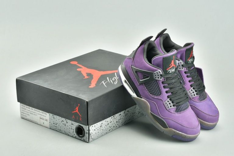 travis scott purple suede