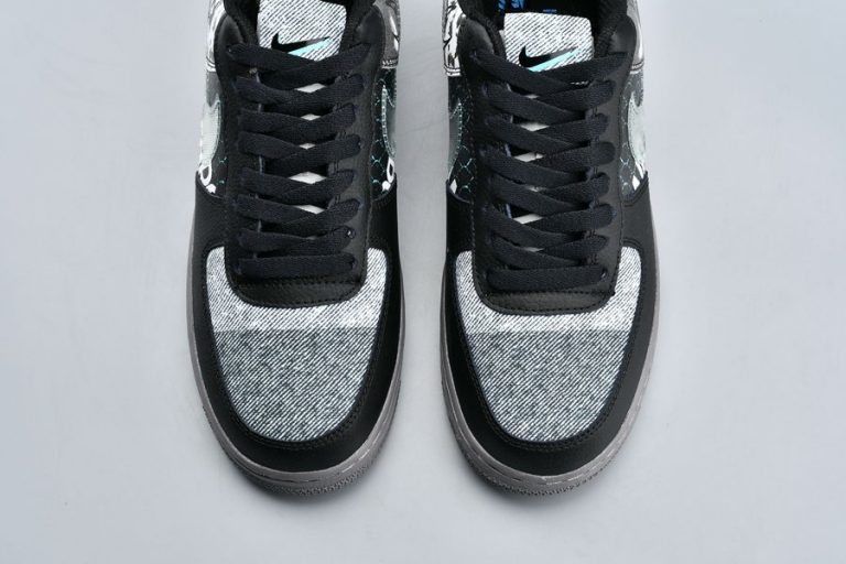 air force 1 low off noir pure platinum