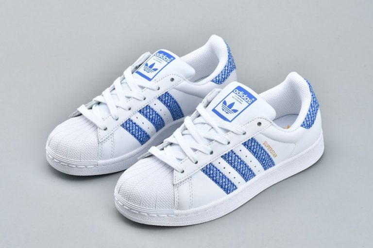 Adidas Originals Superstar White Blue AC8574 - FavSole.com