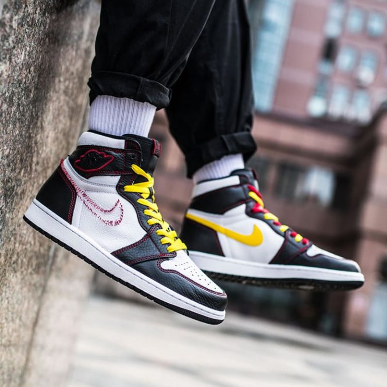 aj1 defiant yellow