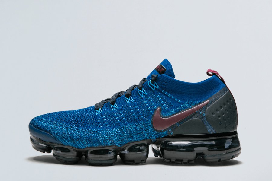 Mens Air VaporMax Flyknit 2 Gym Blue 942842-401 To Buy