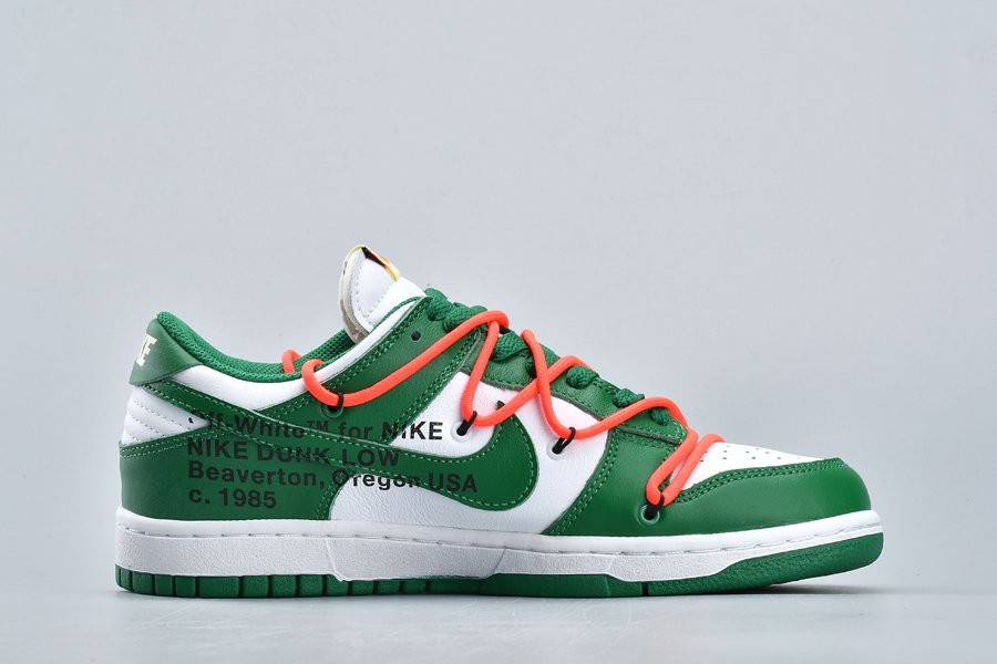 Off-White x Nike Dunk Low Pine Green CT0856-100 - FavSole.com