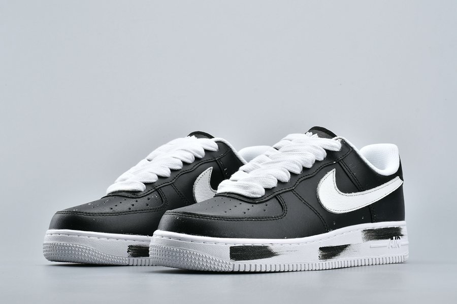PEACEMINUSONE x Nike Air Force 1 Low Black White -3