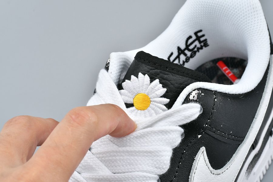 PEACEMINUSONE x Nike Air Force 1 Low Black White -8