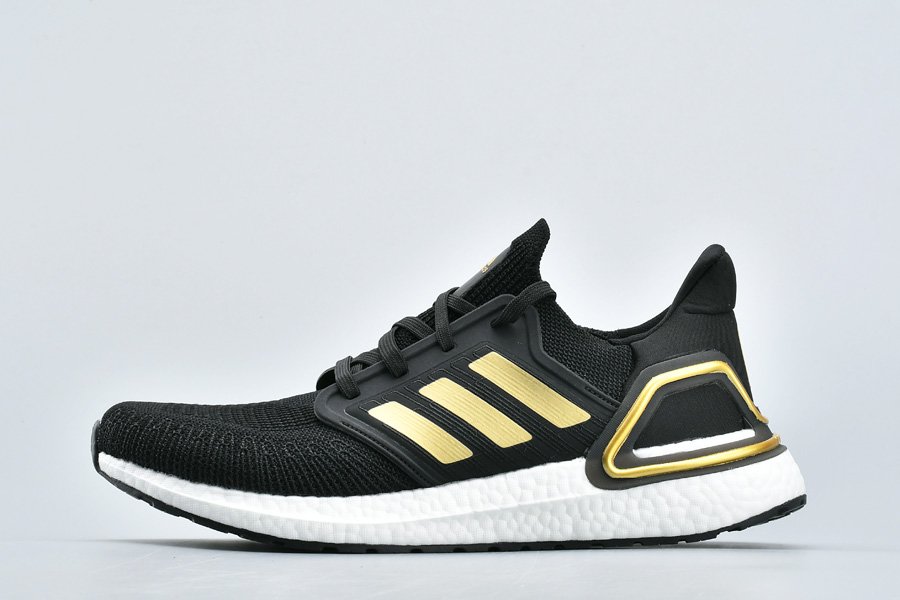 adidas Ultra Boost 20 Consortium Black Gold For Sale