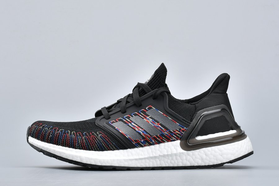All-New Knit Pattern Adidas Ultraboost 2020 Consortium Black To Buy