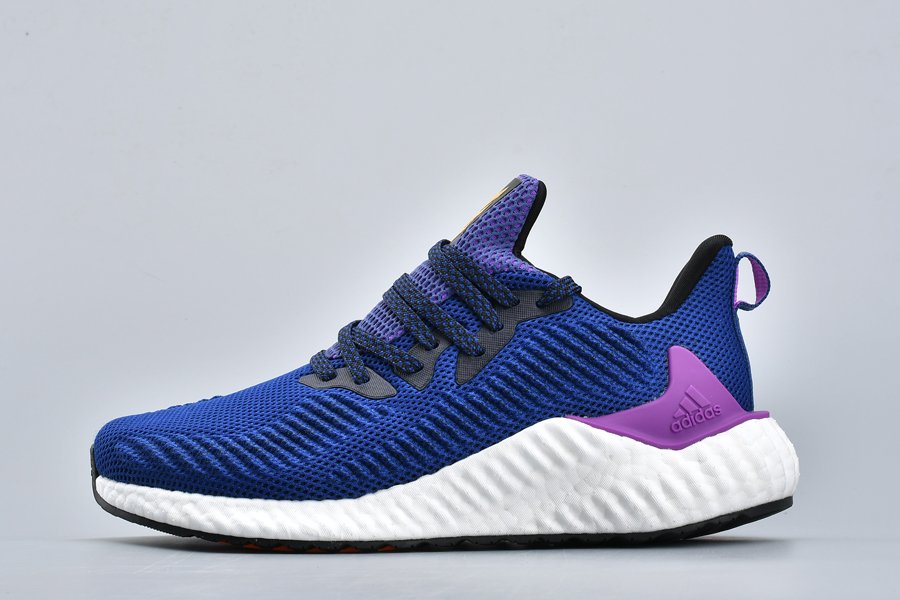 Mens adidas Alphaboost Running Shoe Unity Ink Shock Purple For Sale