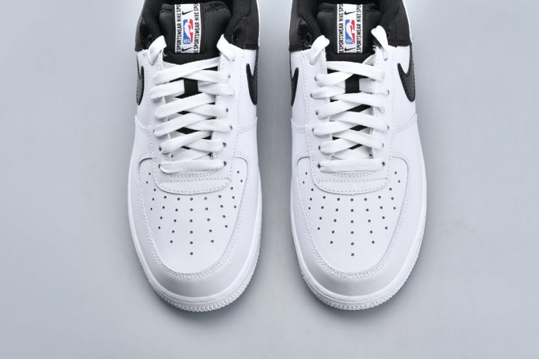 nike air force nba white black