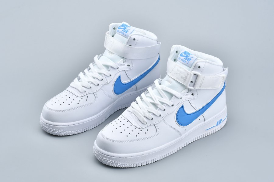 Nike Air Force 1 High ’07 3 Photo Blue/White Scarpe Economiche ...