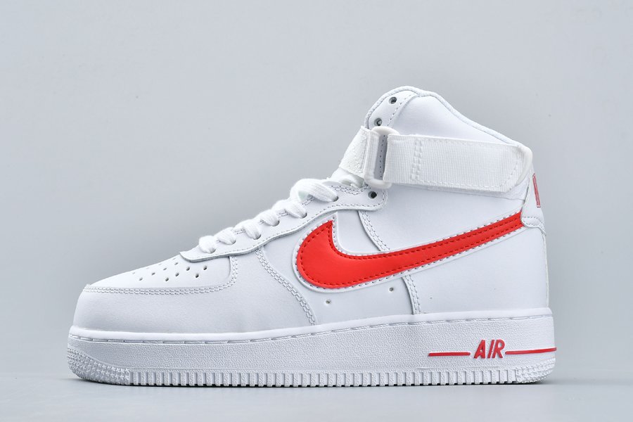 Nike Air Force 1 High 07 3 White University Red To Buy