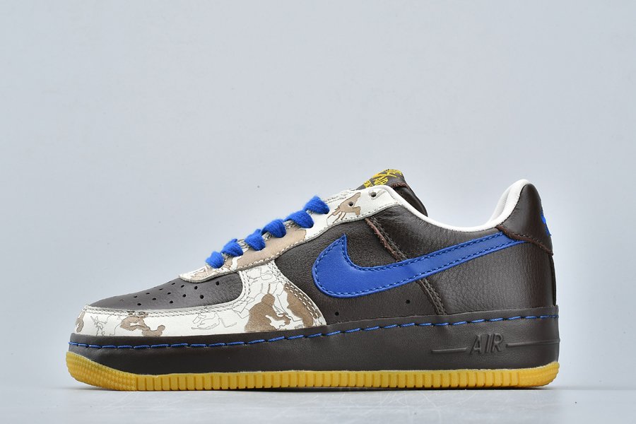 Nike Air Force 1 Inside Out Baroque Brown Varsity Royal-Sail On Sale