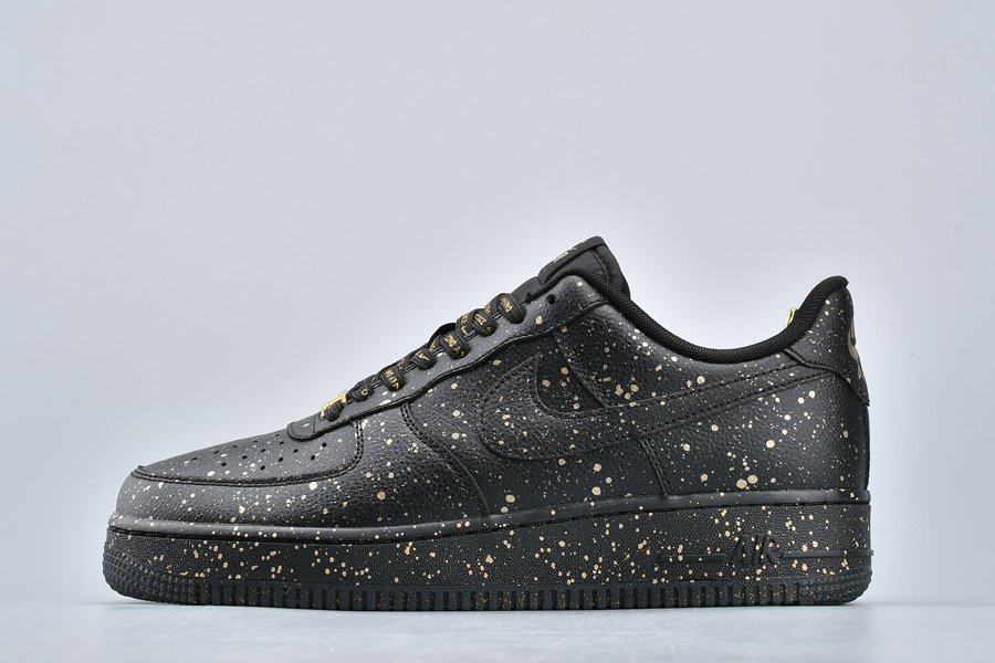 Nike Air Force 1 Low Only Once Black Gold Speckles For Sale
