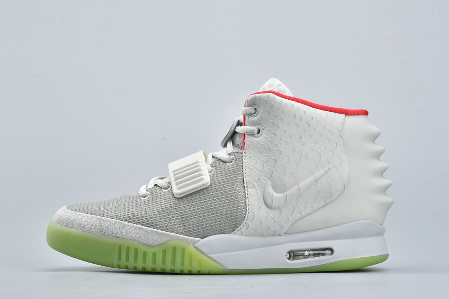 Nike Air Yeezy 2 Wolf Grey Pure Platinum 508214-010 On Sale