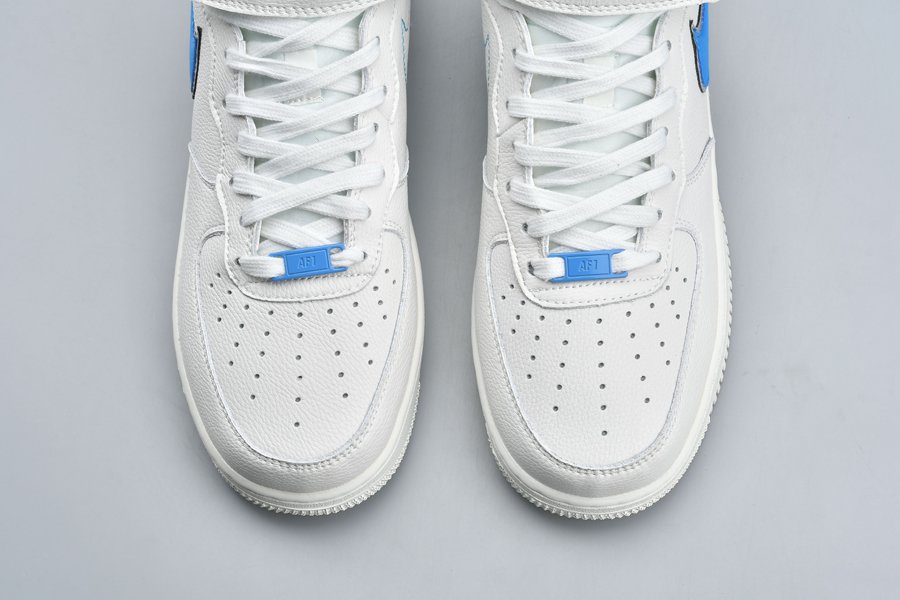 Stranger Things x Nike Air Force 1 Mid White Blue - FavSole.com