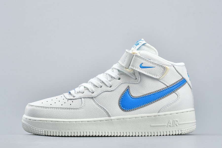 Stranger Things x Nike Air Force 1 Mid White Blue On Sale