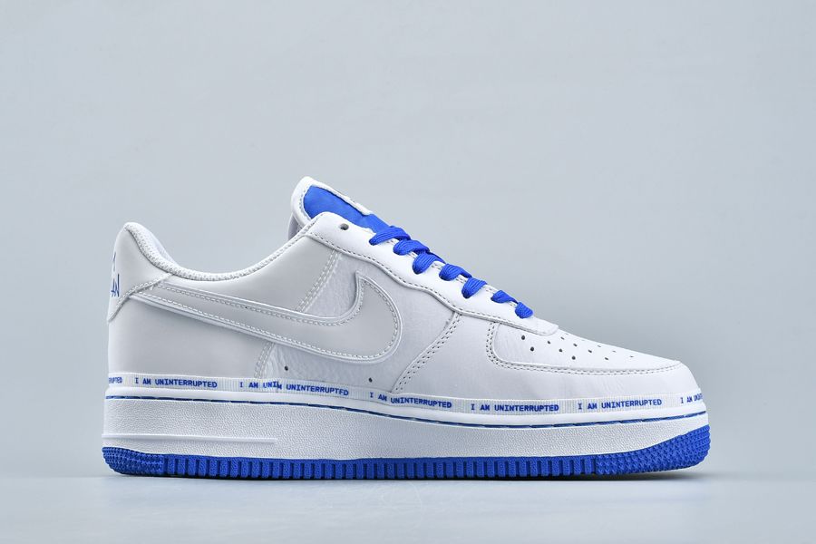 Uninterrupted x Nike Air Force 1 “More Than an Athlete” White/Lapis ...