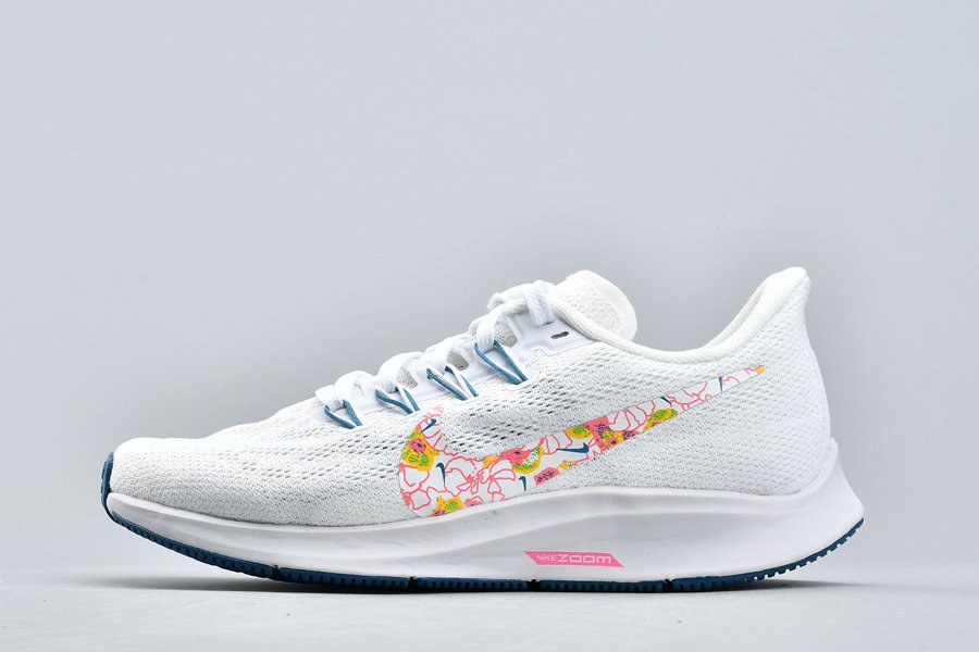 New Nike Wmns Air Zoom Pegasus 36 FLR Floral White Running Shoes
