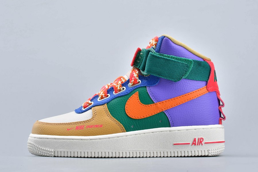 Nike Air Force 1 High Utility Force is Female Multi-Color CQ4810-046 On Sale