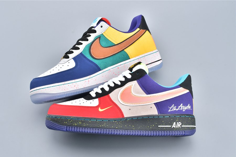 2019 Nike Air Force 1 Low “What The LA” CT1117-100 - FavSole.com