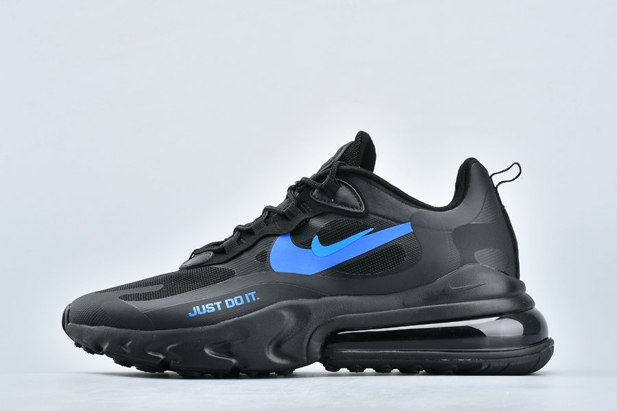 Nike Air Max 270 React Just Do It Black Blue CT2203-001 To Buy