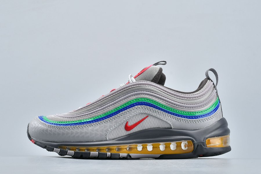 Nike Air Max 97 Nintendo 64 Atmosphere Grey Habanero Red CI5012-001 For Sale