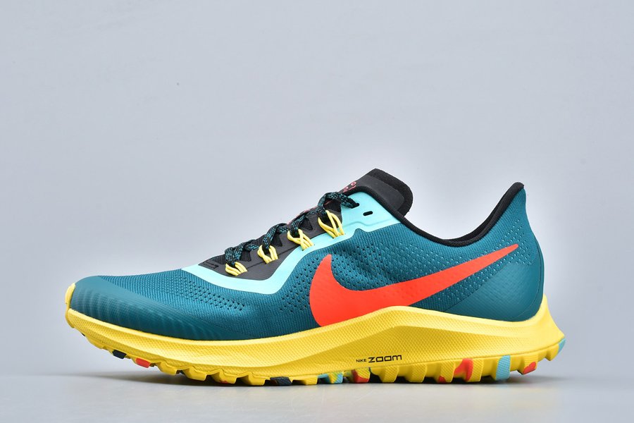 Nike Air Zoom Pegasus 36 Trail Running Shoes Teal Yellow To Buy