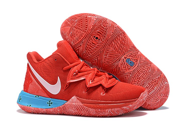 Nike Kyrie 5 Red Blue Mens Basketball Shoes On Sale