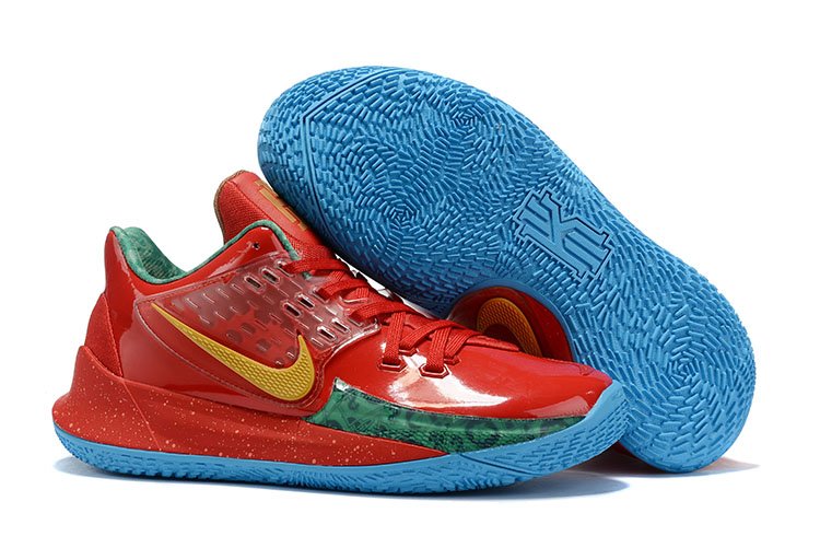 Nike Kyrie Low 2 Mr. Krabs Red Gold Green CJ6953-600 For Sale