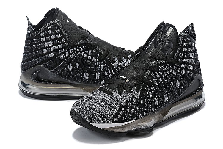Nike Lebron 17 “Oreo” Black Grey - FavSole.com