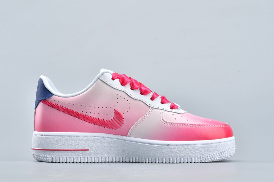 Nike Air Force 1 Low Kay Yow White Pink Foam Regency Purple Vivid Pink -1