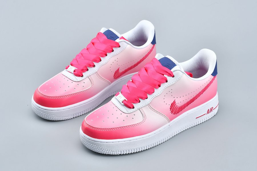 Nike Air Force 1 Low Kay Yow White Pink Foam Regency Purple Vivid Pink -5